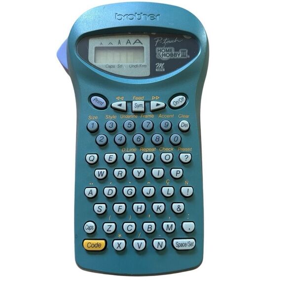 Brother P-Touch Home & Hobby III M Tape Model PT-85 Label Printer - Picture 1 of 7